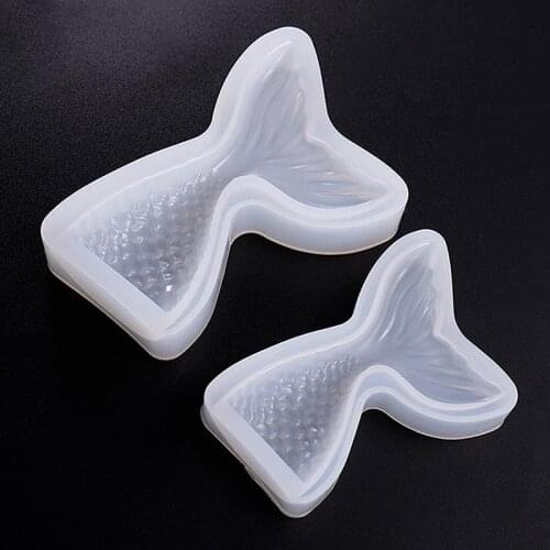 Epoxy Resin Molds Silicone Mermaid Tail uv Resin DIY Handmade Soap Mold Epoxy Resin For Jewelry Making