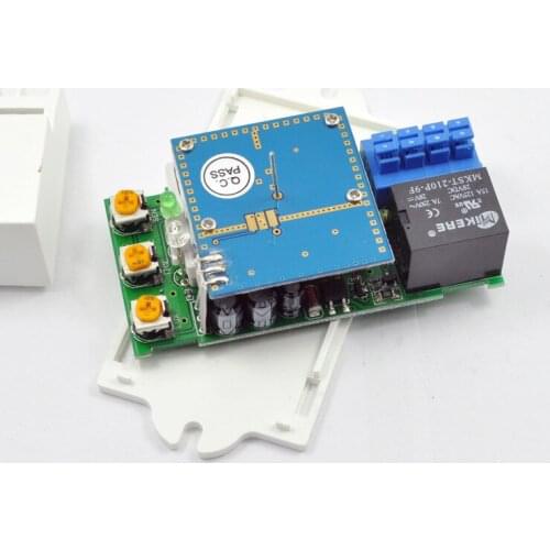 220V Human Body Induction Switch Microwave Radar Induction Switch Delay Distance Adjustable with Light Control Induction Lamp