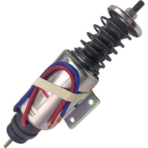 ES612AM3TG-A Fuel Shutoff Solenoid 12 Volt With Internal Pull Coil Switch