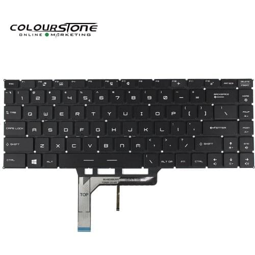 RU laptop keyboard for GS65 GS65VR MSI-16Q1 laptop black RU notebook keyboard Backlight