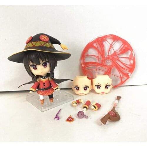 In Stock Anime KonoSuba 725 Gods Blessing on This Wonderful World Megumin PVC Action Figure Gift Toys 10cm