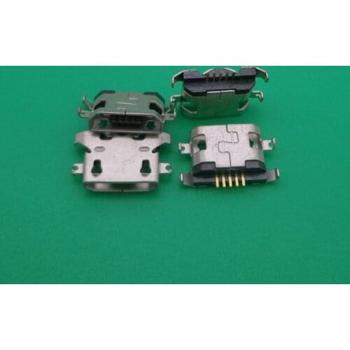 100pcs Mini Micro USB Jack Power Charging Female Port Socket Connector for Lenovo A289 A308T A390T P780 S920 P770 A820 S6000