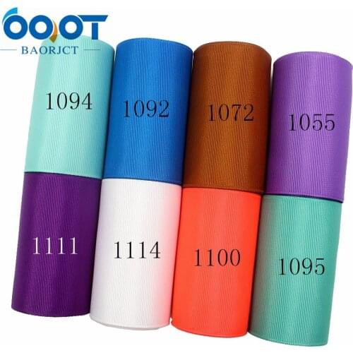 181107-4 , 3'' 75mm Solid Color Grosgrain Ribbon 10yards/lot,DIY handmade bow Festival Gift Packaging Party Birthday Accessories