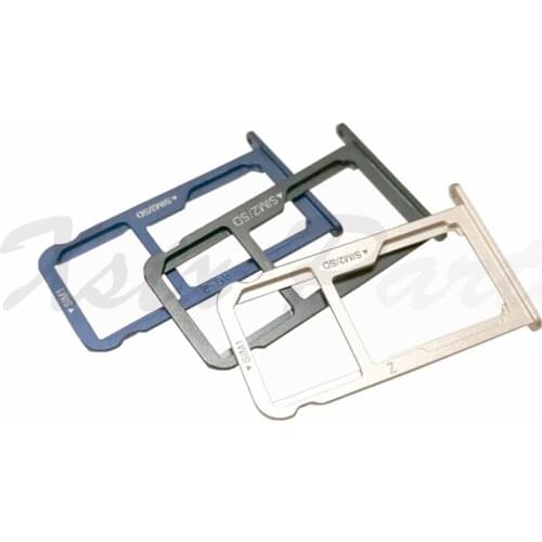 1x for Huawei P10 , P10 Plus SIM Card SD Card Tray Holder Slot Adapter Socket Replacement Repair Spare Parts