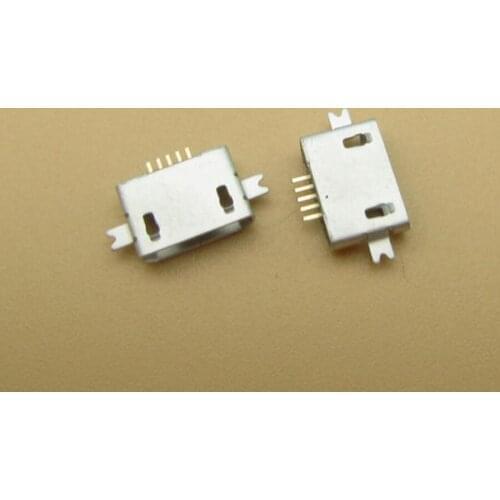 50pcs/lot for motorola MB525 ME525 micro mini usb jack socket connector charging port replacement repair female 5p 5-pin