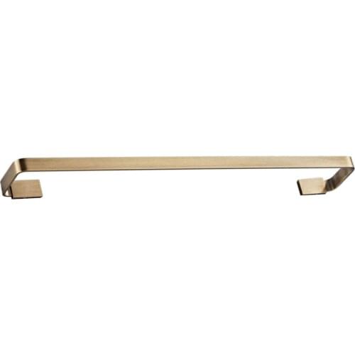 57cm Brass Bathroom Wall Mount Towel Holder Hanger Toilet Towel Rail-Bronze