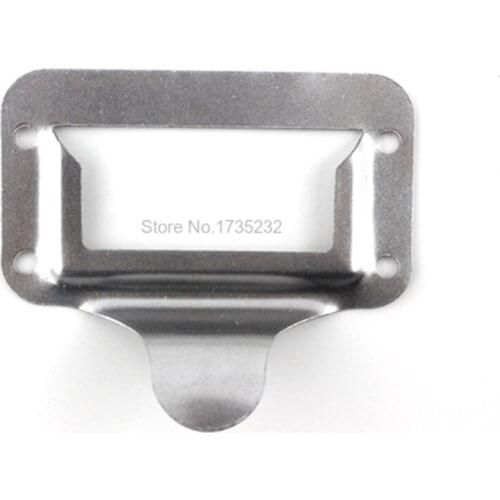 73 * 59MM label holder picture frame box handle home improvement hardware drawer small handle name card holder tag sign frame