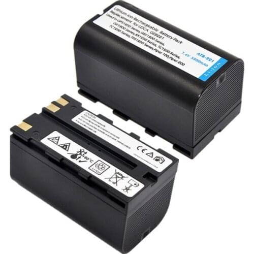 2x5200mAh GEB221 Li-ion Battery Pack for GPS1200, GRX1200,GX1200,RX1200,TC1200,TPS1200,Piper100,Piper200