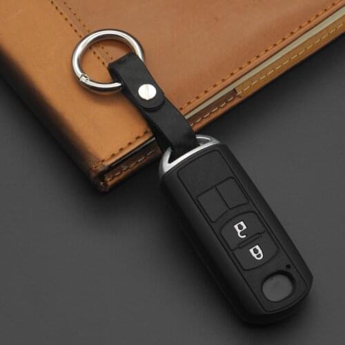 Bilchave 5pcs Carbon Silicone Remote Car Key Case Cover Fob For Mazda 2 3 6 Atenza Axela CX-5 CX5 CX-7 CX-9 Mx5