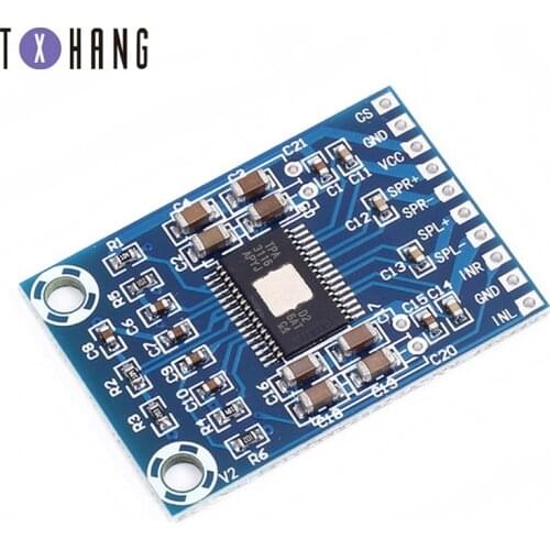 DC 12V-24V TPA3116D2 Dual Channel Mini Digital Amplifier Board D Class 2x50W