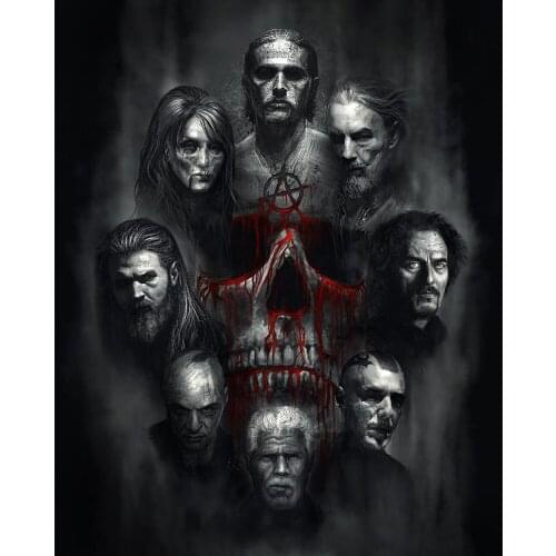 Div 5D vampire Blood Skull Full Diamond Painting cross stitch kits art High Quality Portrait 3D paint by diamonds