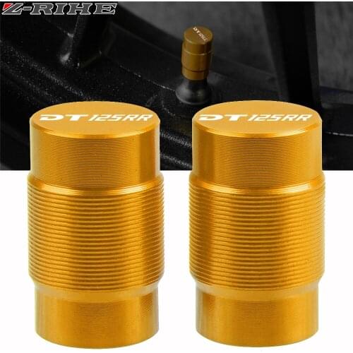 Motorcycle Accessorie Wheel Tire Valve Stem Caps CNC Airtight Covers For Yamaha DT125RR 1994-1999 DT 125RR 1995 1996 1997 1998