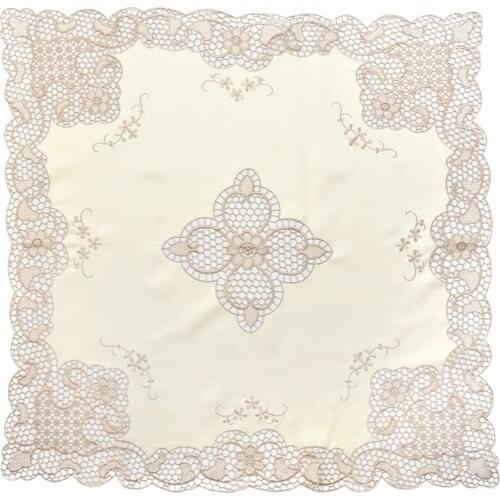 Gonk Satin Lace Angles Fiskos Dining table Runner