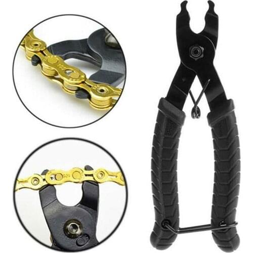 Mountain Bike Buckle Link Chain Pliers Quick Removal Install Clamp Repair Tool Bicycle Accessories