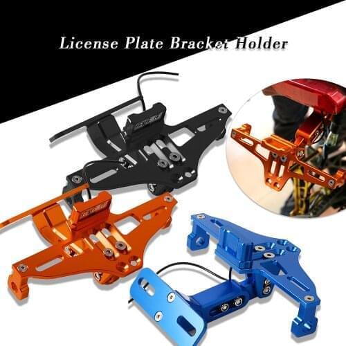 Motorcycle License Plate Bracket Holder For BMW R1250GS Adventure S1000XR S1000R S1000RR C600 C650 SPORT C650GT R1200R R1200RS