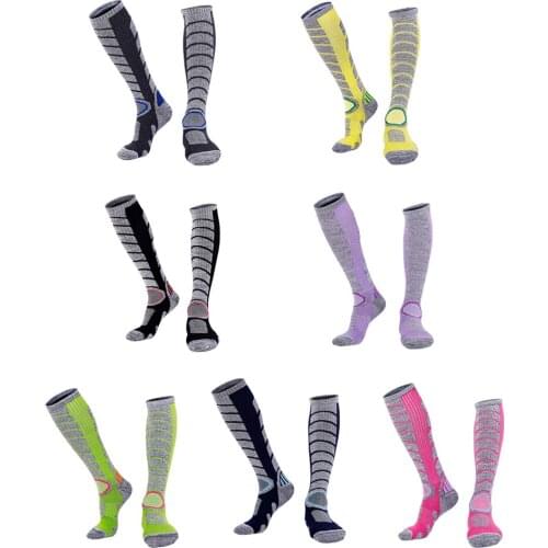 Womens Mens Thermal Skiing Socks Snowboard Socks for Cold Weather Winter Sports