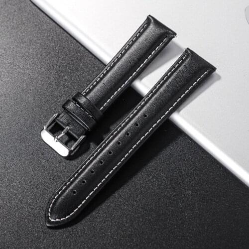 Genuine Leather Watch Strap Watches band 22mm 20mm 18mm Watchbands Men Women Wristband Universal Watch straps Accessories