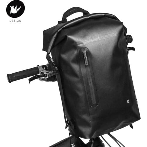 Rhinowalk 20L Bicycle Folding bike handlebar Bag Mountain Bike Waterproof Backpack Cycling Travel pannier RK18990