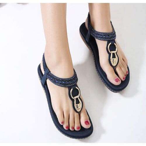 Womens summer sandals fashion flat casual shoes 2020 new sandals non-slip outdoor non-heel womens shoes