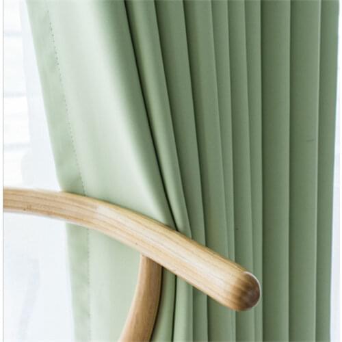 High Precision Solid Color Engineering Blackout Curtains Hotel for Bedroom Living Room Study Balcony Joint Curtains Custom