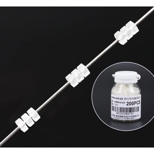 30pcs Bike Brake Cable Silicone Ring Bicycle Brake Line Pipe Octagonal O-ring Inner Shift Cable Bike Print Protector