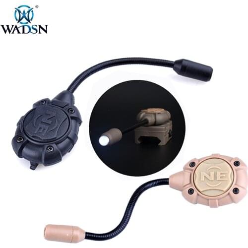 WADSN Airsoft Tactical Princeton Tec MPLS Helmet Light Modular Molle Mount Military Combat Outdoor Helmet Flashlight