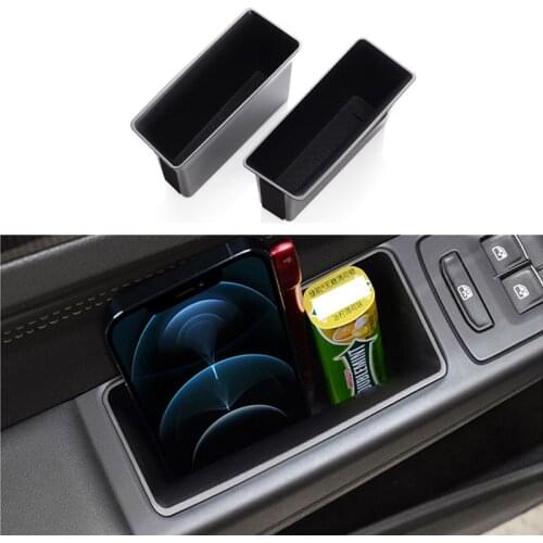 Car Door Storage Box Door Handle Container for Volkswagen VW Golf MK8 Golf8 2020 Front Door Box/Rear Door Box Auto Accessories
