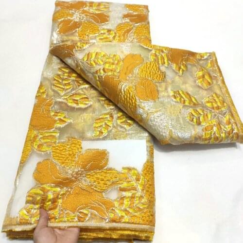 Latest Design Brocade Jacquard Lace Fabric French Lace Fabric High Quality African Nigerian Lace Fabric for Party Dress HD4933