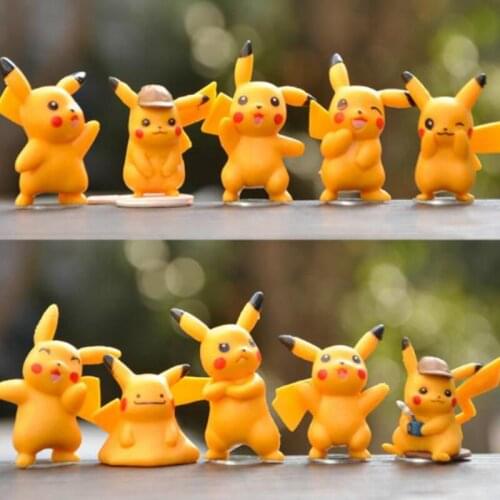 20PCS/lot Cartoon Lovely Animal Dolls Cute Yellow Mouse 4-6cm Kids Toys Inner Decoration for Car Birthday Gift