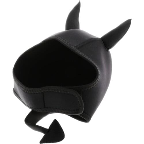 3mm Scuba Wetsuit Hood Devil Vented Thermal Head Cover Wrap Head Warmer