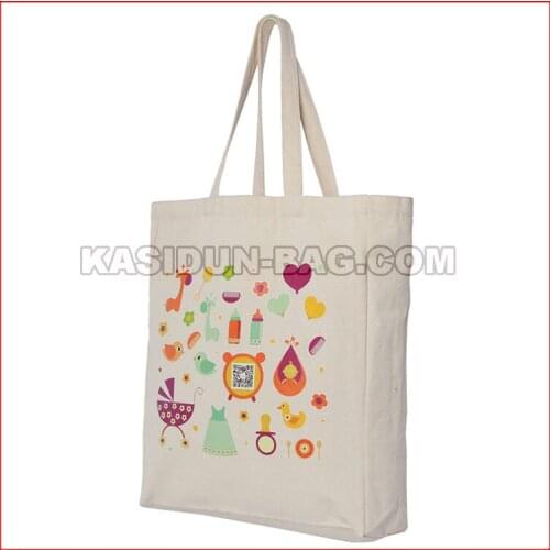 500pcs/lot) Size 30x40x10cm (12x16x4") custom canvans shopping tote bag with logo