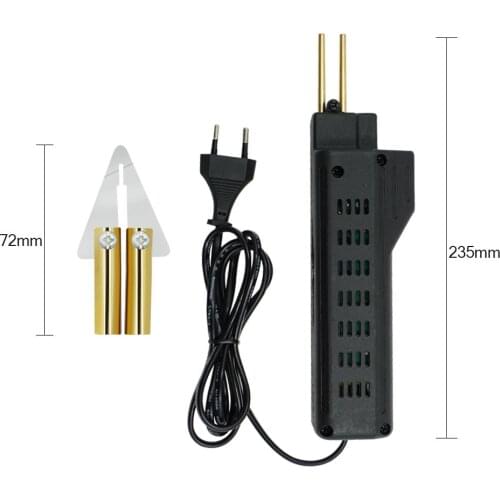 50W Car Bumper Repairing Machine Plastic Welder Hot Staplers for Repairing Plastics Parts Plastomer Welding Repairing Tool