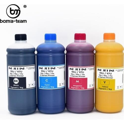 BOMA-TEAM 4colors 1000ml HP711 711 711XL Pigment Ink For HP Designjet T120 T520 Printer ink cartridge or ciss system