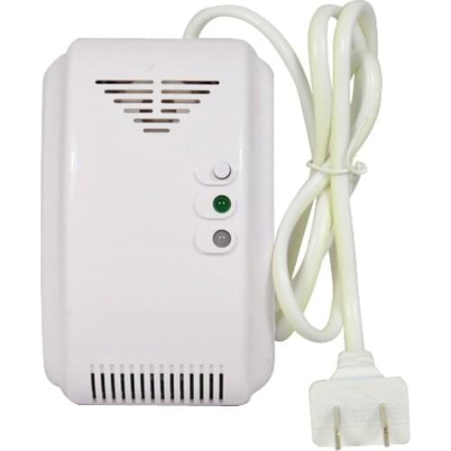 Factory sales RF 433MHz Wireless Gas leak detector CH4 Natural gas leaking alarm For home security GSM system LPG sensor