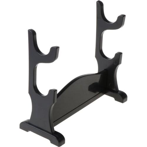 Two Tiers Holder Portable Display Stand / Acrylic Bracket Rack for Cartoon and Comics Show Sword Magic Wand Collection Tool Part