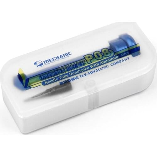 MECHANIC Aluminum Alloy Push Rod Needle Barrel Type Solder Flux Solder Paste Solder Paste Accessories Putter Universal Booster