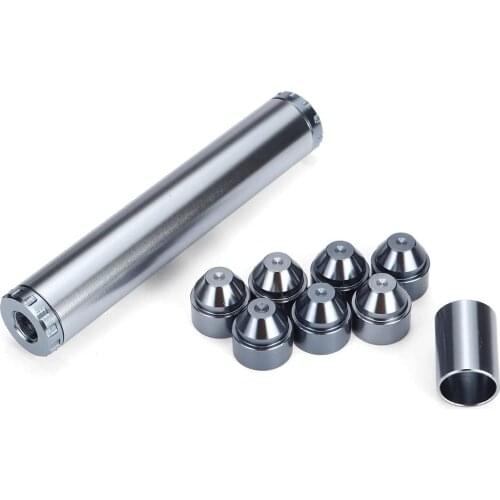 11pcs Titanium Gray 1/2inch-28inch Vehicle Fuel Filter Kit Aluminum Fit For NAPA 4003 For WIX 24003