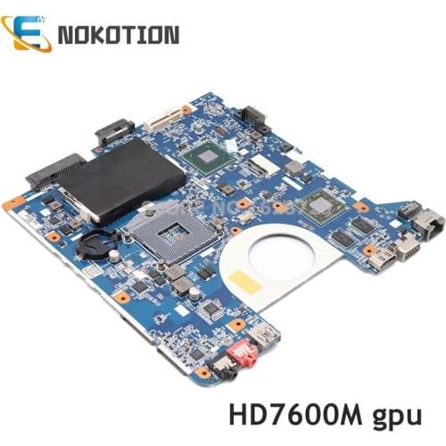 NOKOTION For SONY Vaio SVE15 Sve151rfxb sve151e11t Laptop motherboard HD7600M GPU 1P-0123200-6012 MBX-270 A1875365A A1875366A
