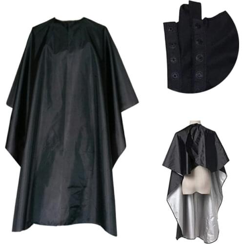 New Hair Cutting Cape Pro Salon Hairdressing Hairdresser Cloth Gown Barber Black Waterproof Hairdresser Apron Haircut capes