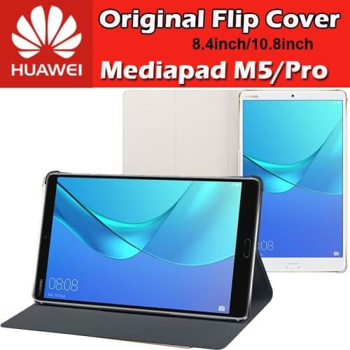 New Official Original HUAWEI Mediapad M5 8.4" 10.8 " Cover Case Smart View Kickstand Flip Leather For M5 Pro Case Tablet Cover