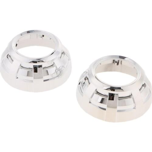Pair 3.0 Inch HID Bi-Xenon Projector Lens Headlights Shroud Car Headlight
