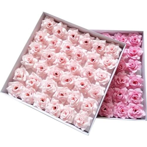 Popular Cheap Red Pink Camellia Romantic Valentine Gift Wedding Banquet Home Decoration Arts Artificial Soap Flower