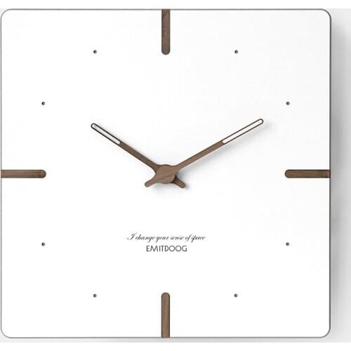 Luxury Silent Wall Clock Modern Design Simple Kitchen Digital Wall Clock Large Nordic Reloj De Pared Room Decoration BW50WC