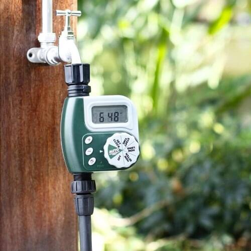 Garden US/EU Timer Self-Watering LCD Digital Smart Programmable Water Saving Irrigation System Summer Garden Watering System