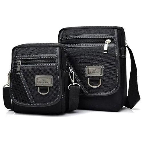 Newest Mens Bag Messenger Bags Wateproof Fashion Nylon Black Designer Zipper Shoulder Bag Black Brown Travel Drop Shipping