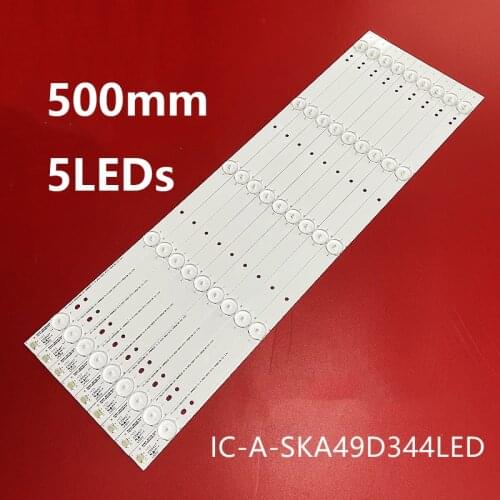 LED Backlight strip 5 lamp for 49E360E 49E361W IC-A-SKA49D344 YAL03-04535280-00 RF-AZ490B32-0501S-01