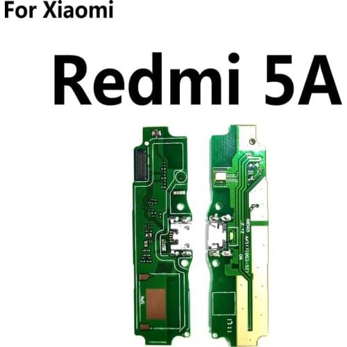 1PCS Micro USB charge Charging Board & Microphone Replacement For Xiaomi Redmi 5A Mobile phone