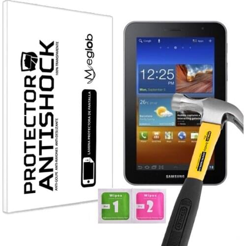 Screen protector Anti-Shock Anti-scratch Anti-Shatter compatible with Tablet Samsung P6210 Galaxy Tab 7.0 Plus