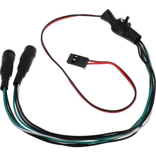 Angel Demon Eyes 2 Leds Tail Light For 1/10 Rc Car Model Parts