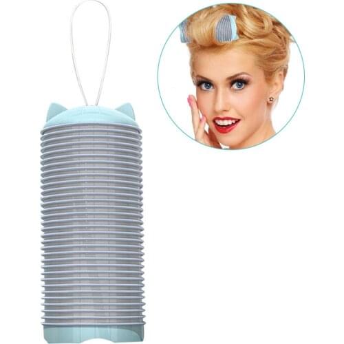 Electric Heating Hair Rollers Large Curlers Self Grip Holding Self-Adhesive Sticky Hairdressing Professional For DIY Salon Tool